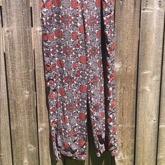 Palazzo Boho Festival Sheer Pants - Picture 2 of 8